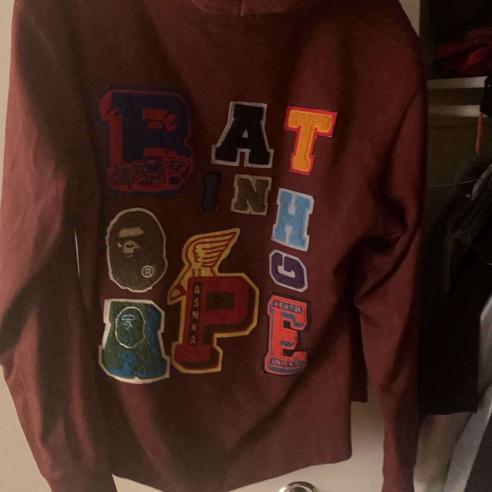 BATHING APE FULL ZIP HOODIE